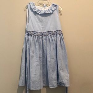 Little girls smocked sundress